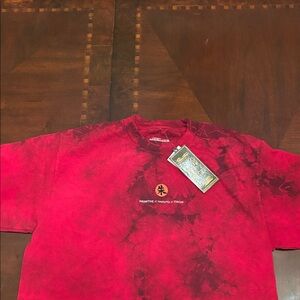 Primitive Red Tie-Dye Naruto T-Shirt